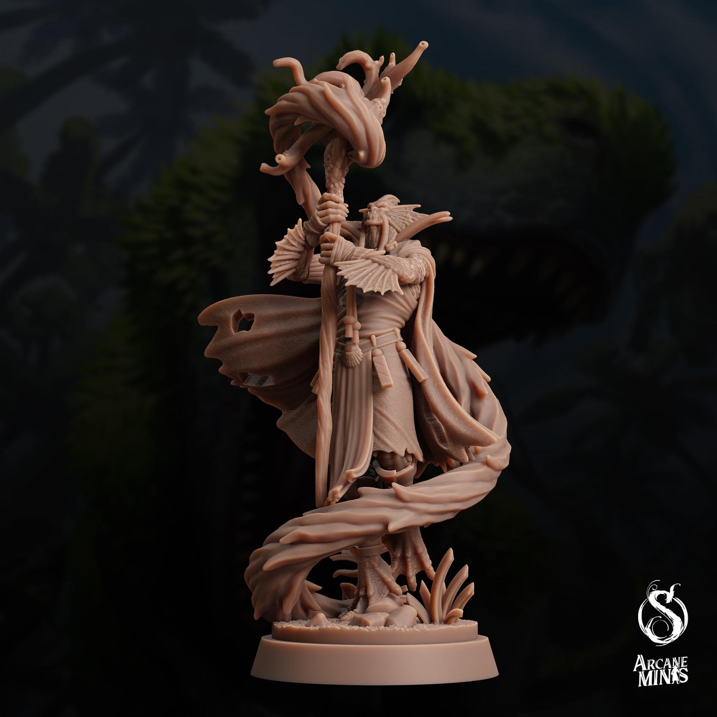 Sahuagin Druid | Arcane Minis