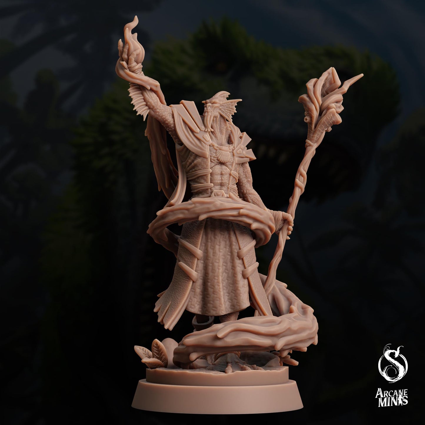 Sahuagin Warlock | Arcane Minis