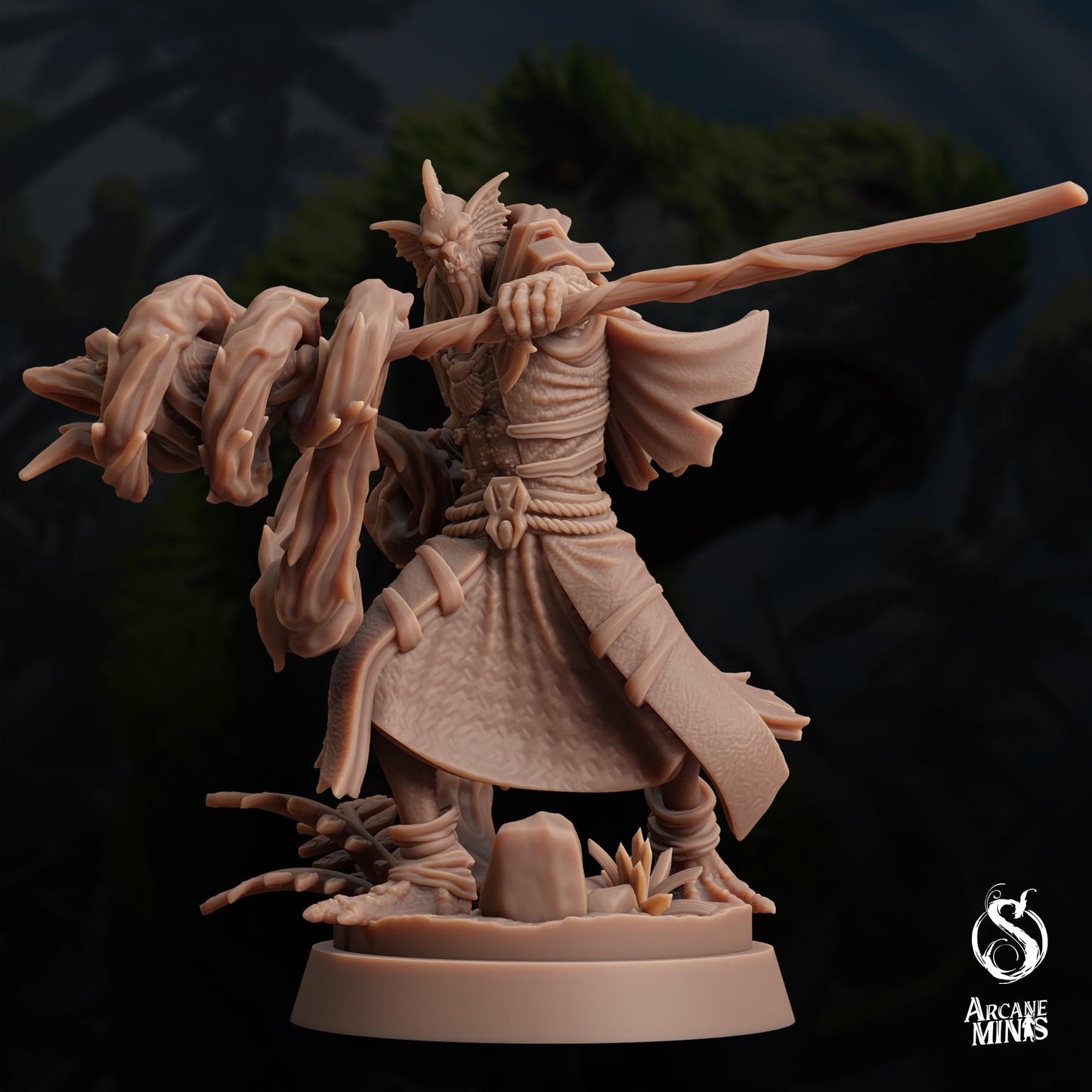 Sahuagin Warlock | Arcane Minis