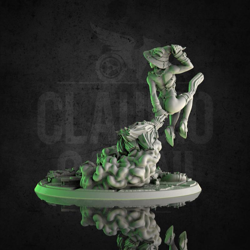 The Witch of the East - Halloween Party | Claudio Casini Art