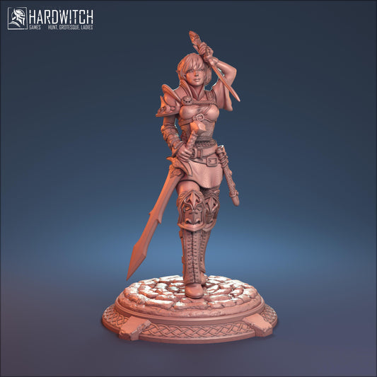 Azuralia - Elf Fighter Rogue | HardWitch Games