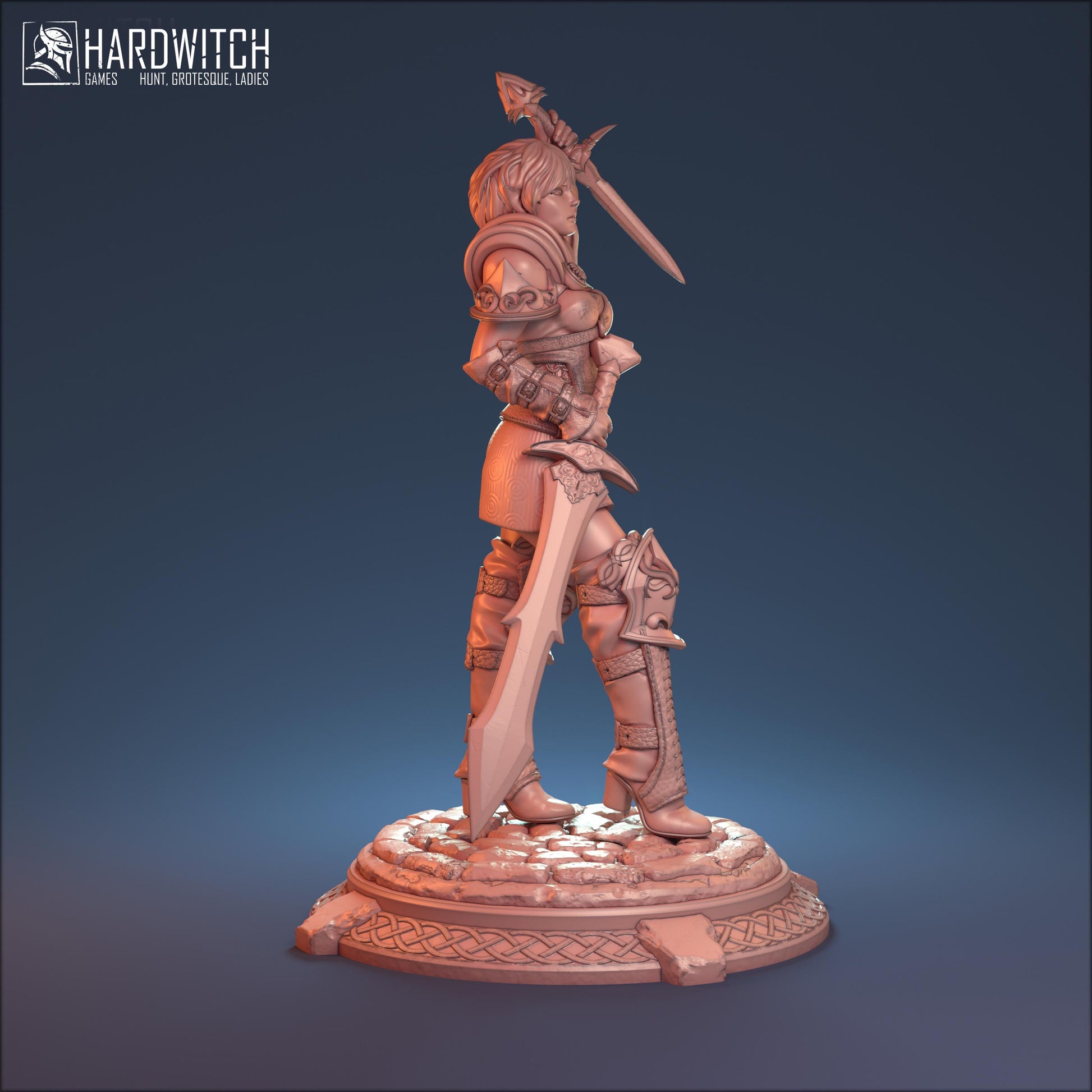 Azuralia - Elf Fighter Rogue | HardWitch Games