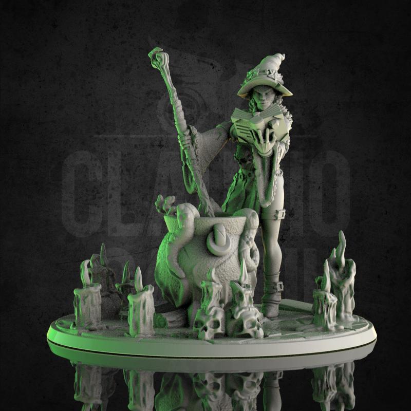 The Witch of the North - Halloween Party | Claudio Casini Art