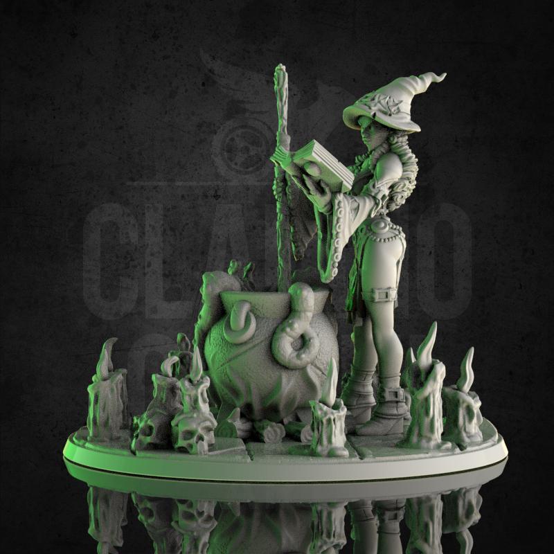 The Witch of the North - Halloween Party | Claudio Casini Art