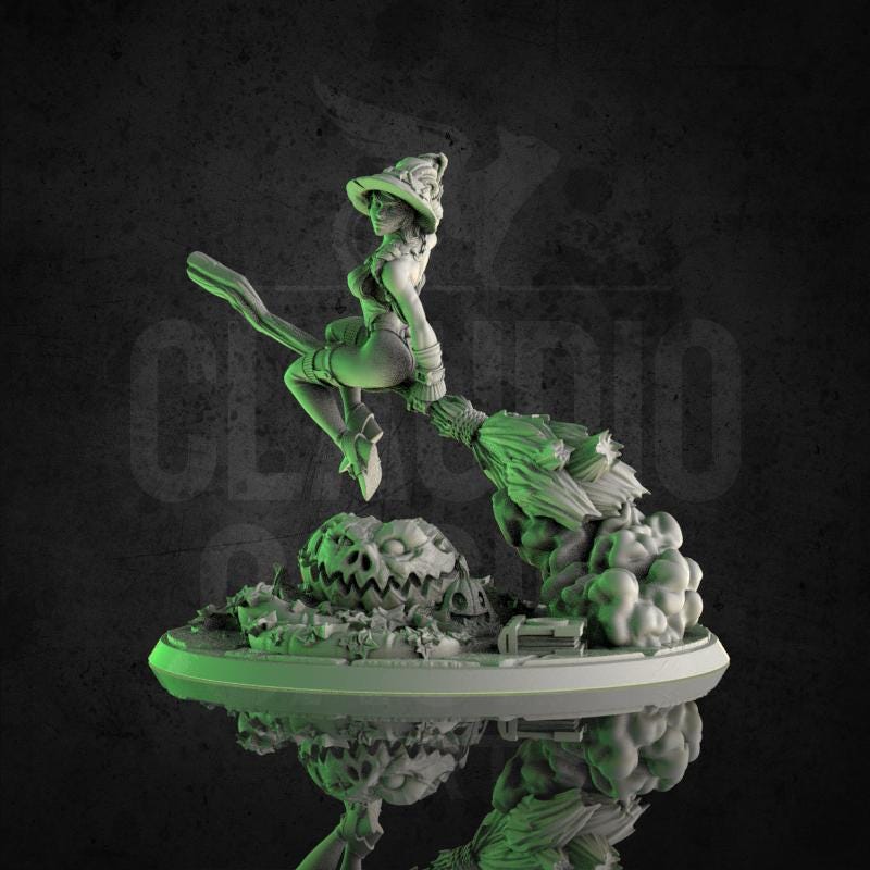The Witch of the East - Halloween Party | Claudio Casini Art