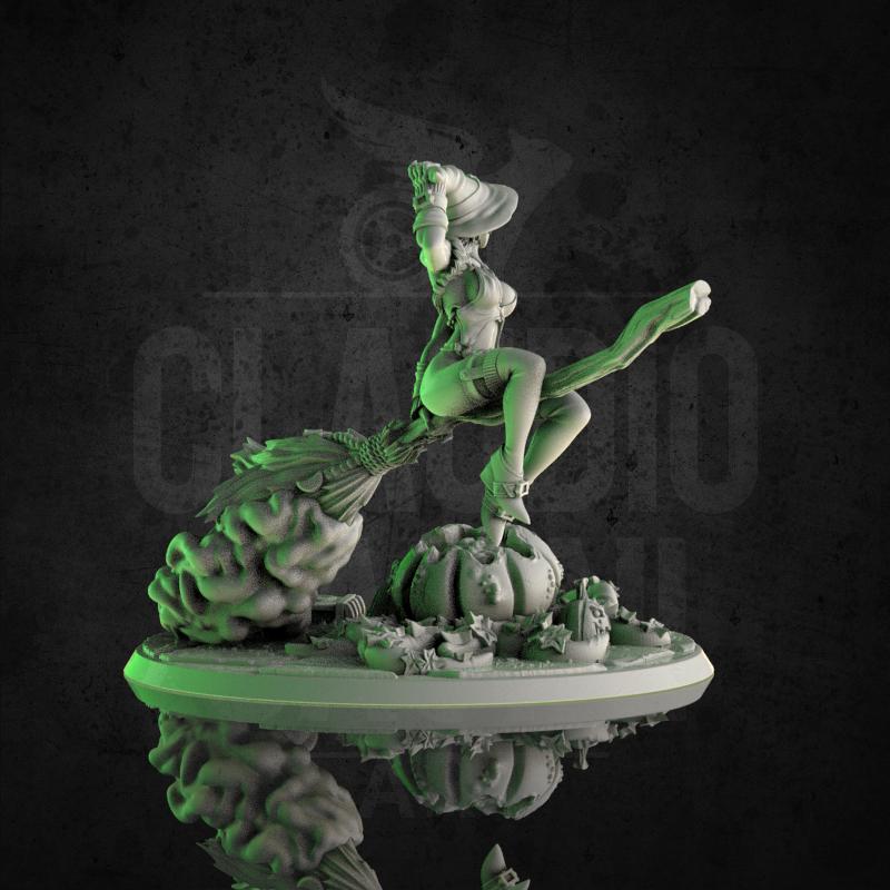 The Witch of the East - Halloween Party | Claudio Casini Art