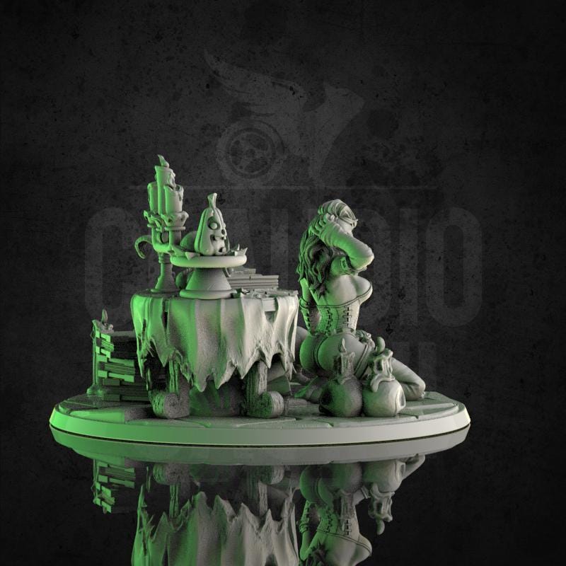 The Witch of the West - Halloween Party | Claudio Casini Art