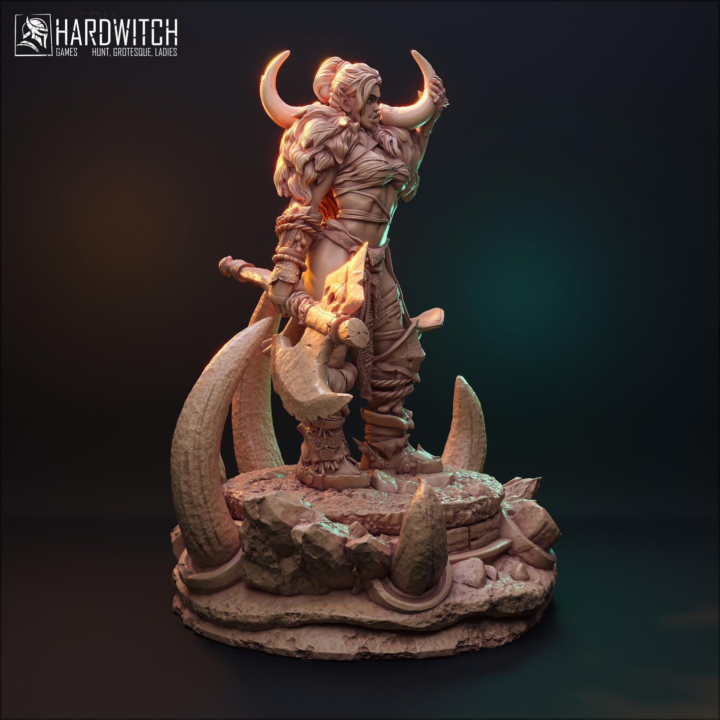 Arkhit Warkand - Half-Orc Barbarian | HardWitch Games
