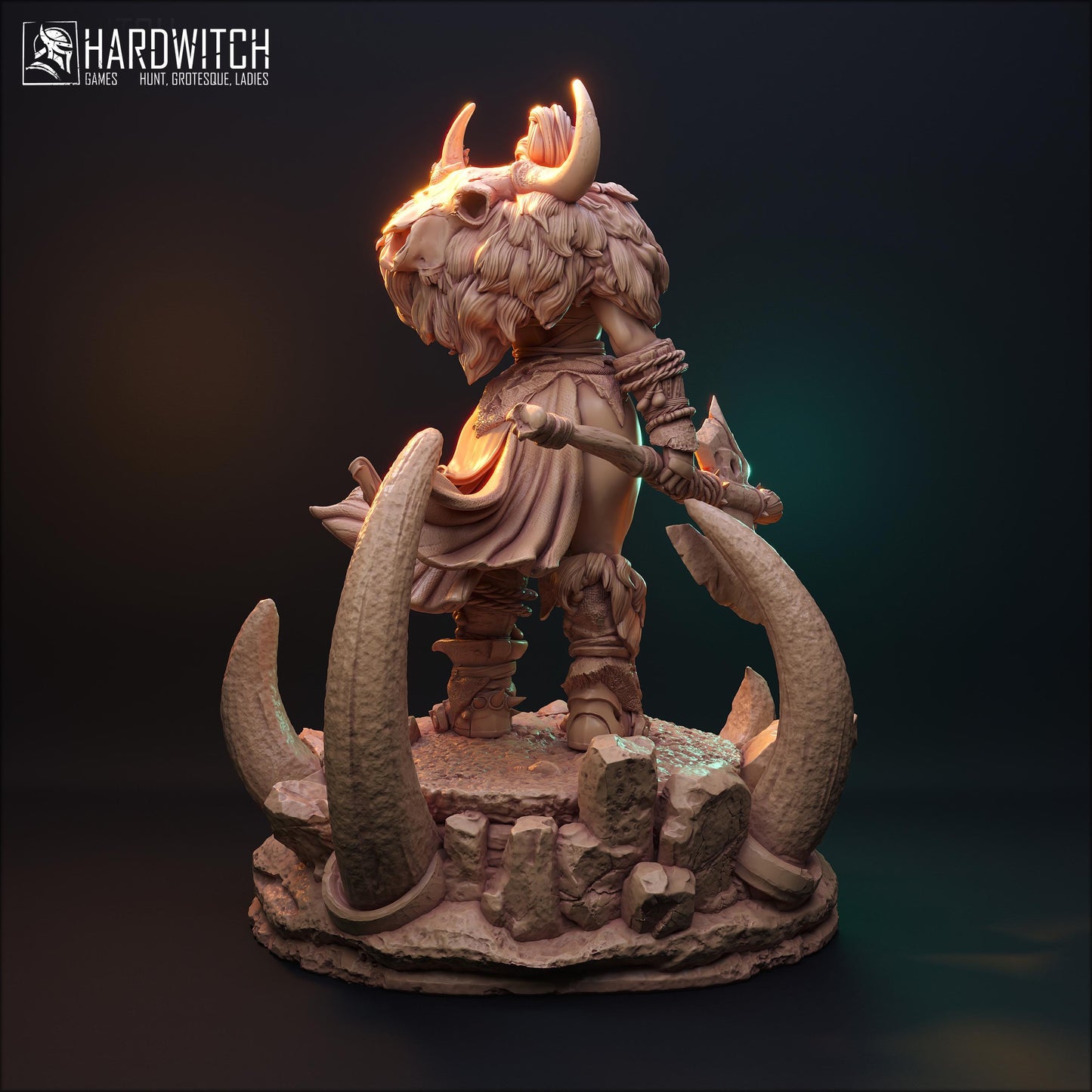Arkhit Warkand - Half-Orc Barbarian | HardWitch Games