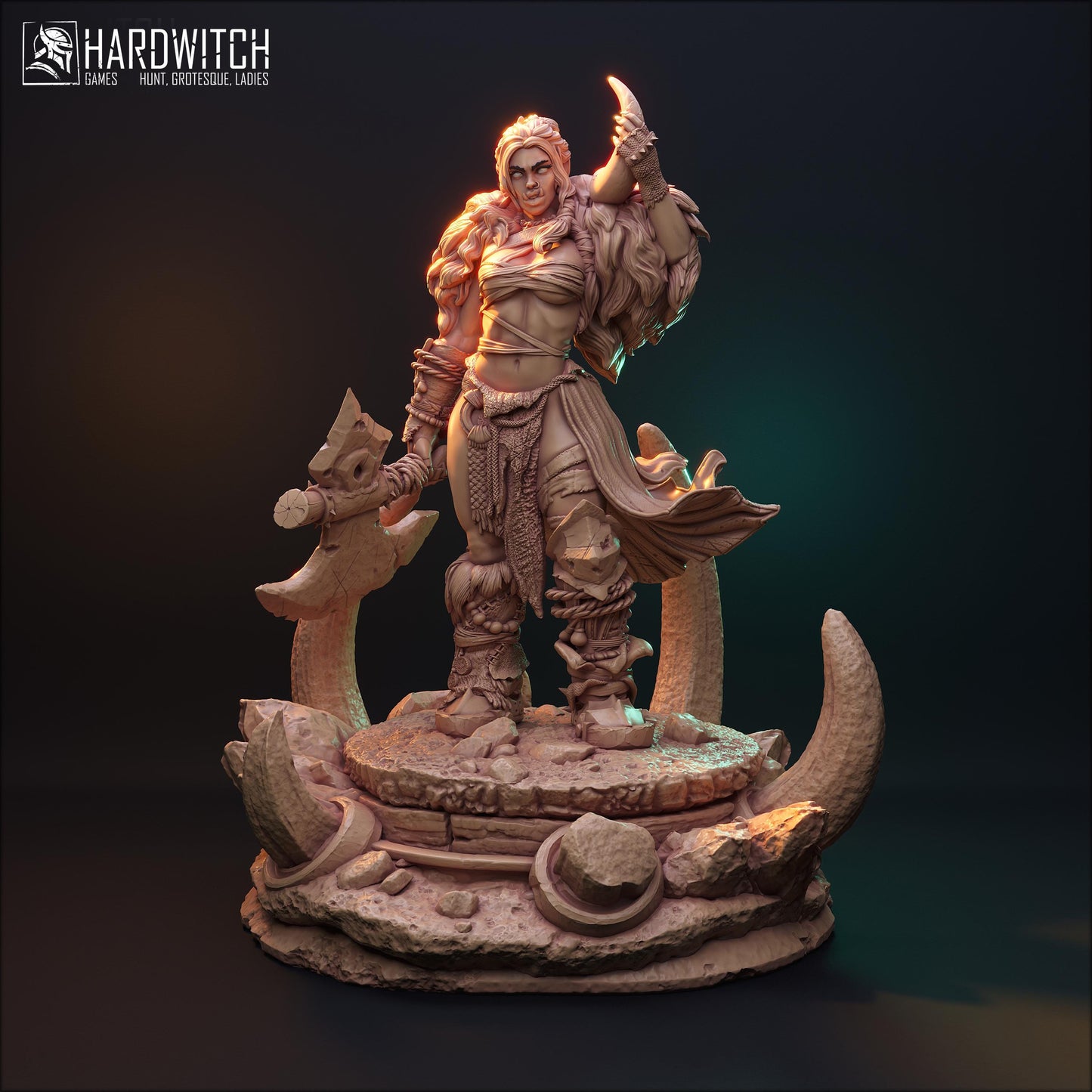 Arkhit Warkand - Half-Orc Barbarian | HardWitch Games
