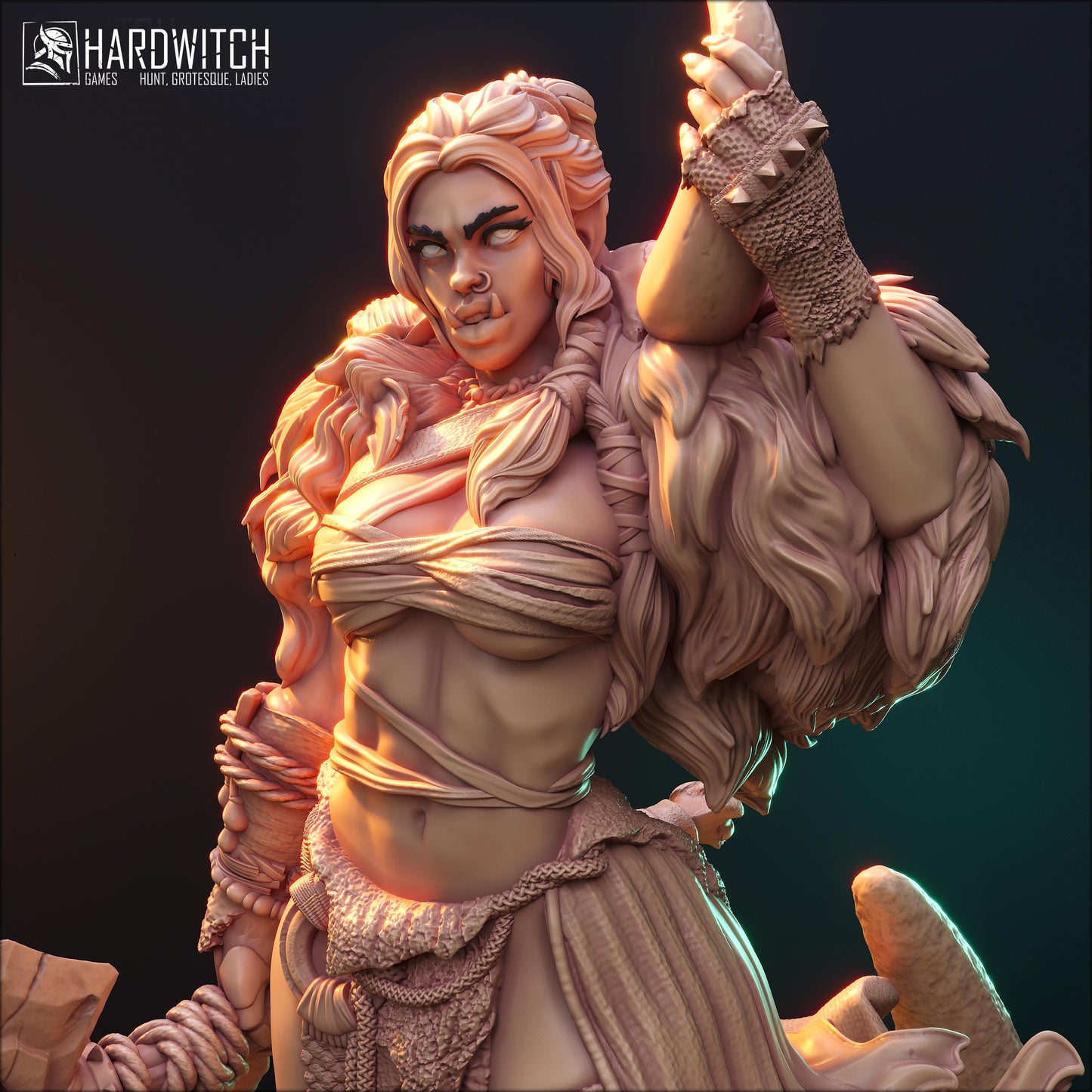 Arkhit Warkand - Half-Orc Barbarian | HardWitch Games