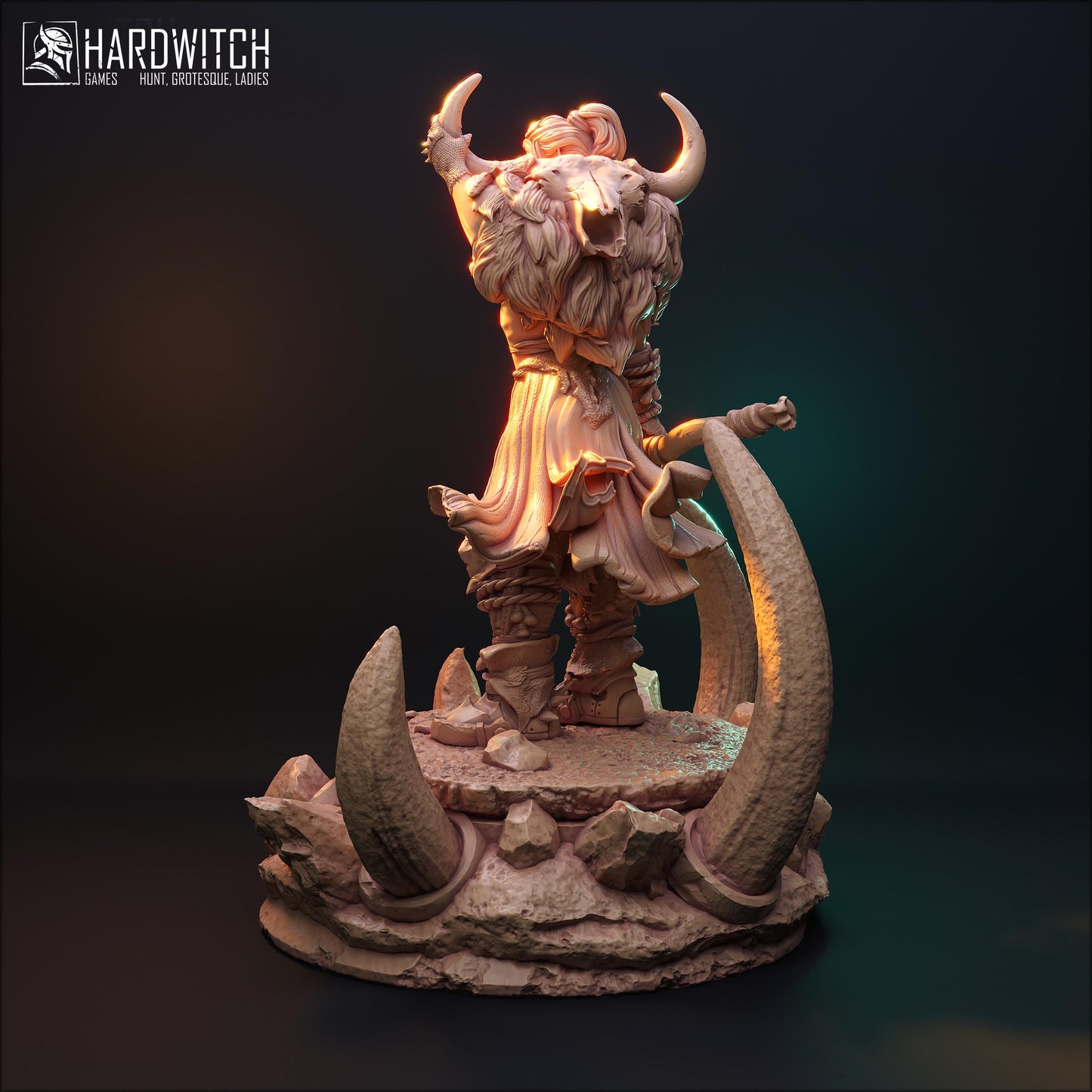 Arkhit Warkand - Half-Orc Barbarian | HardWitch Games