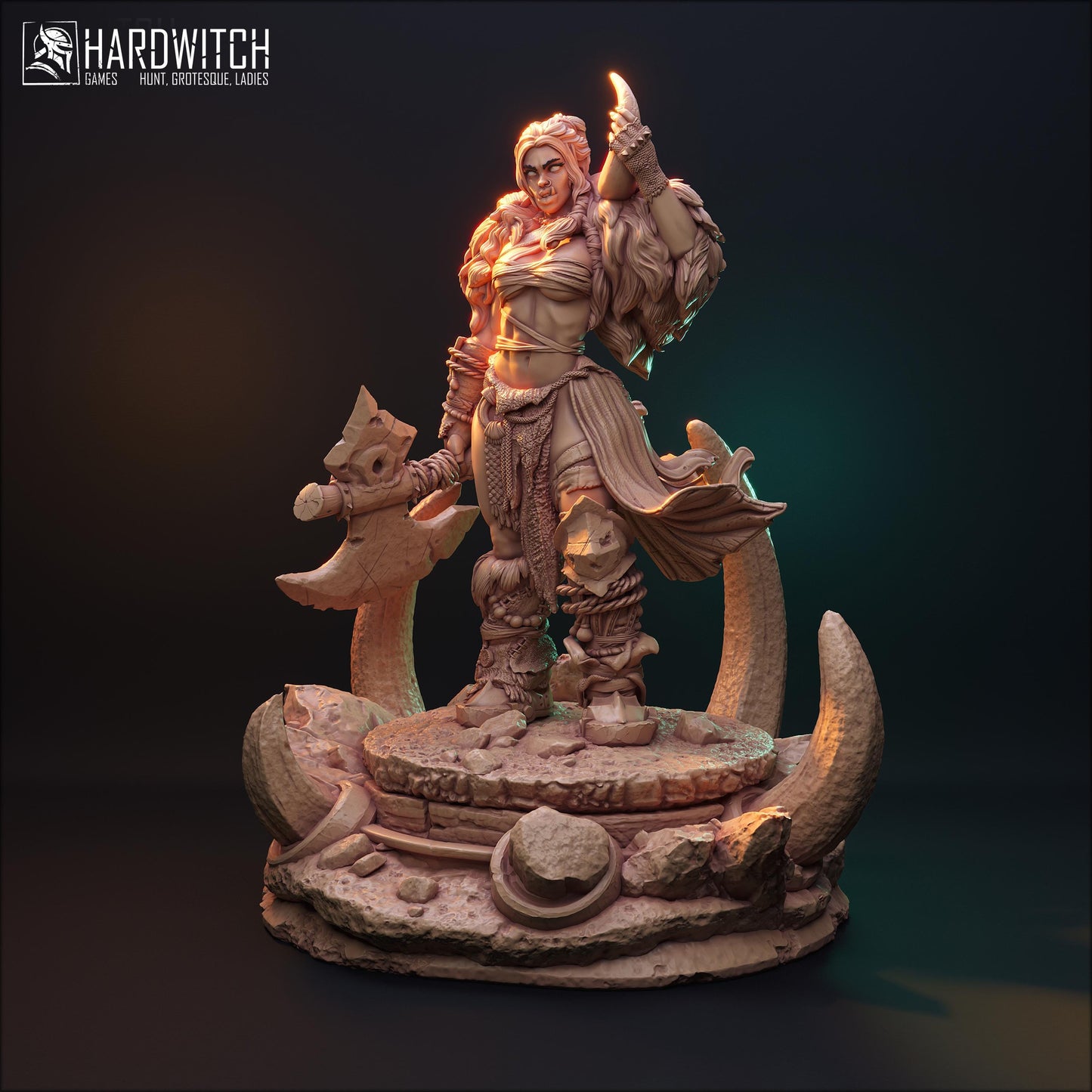 Arkhit Warkand - Half-Orc Barbarian | HardWitch Games