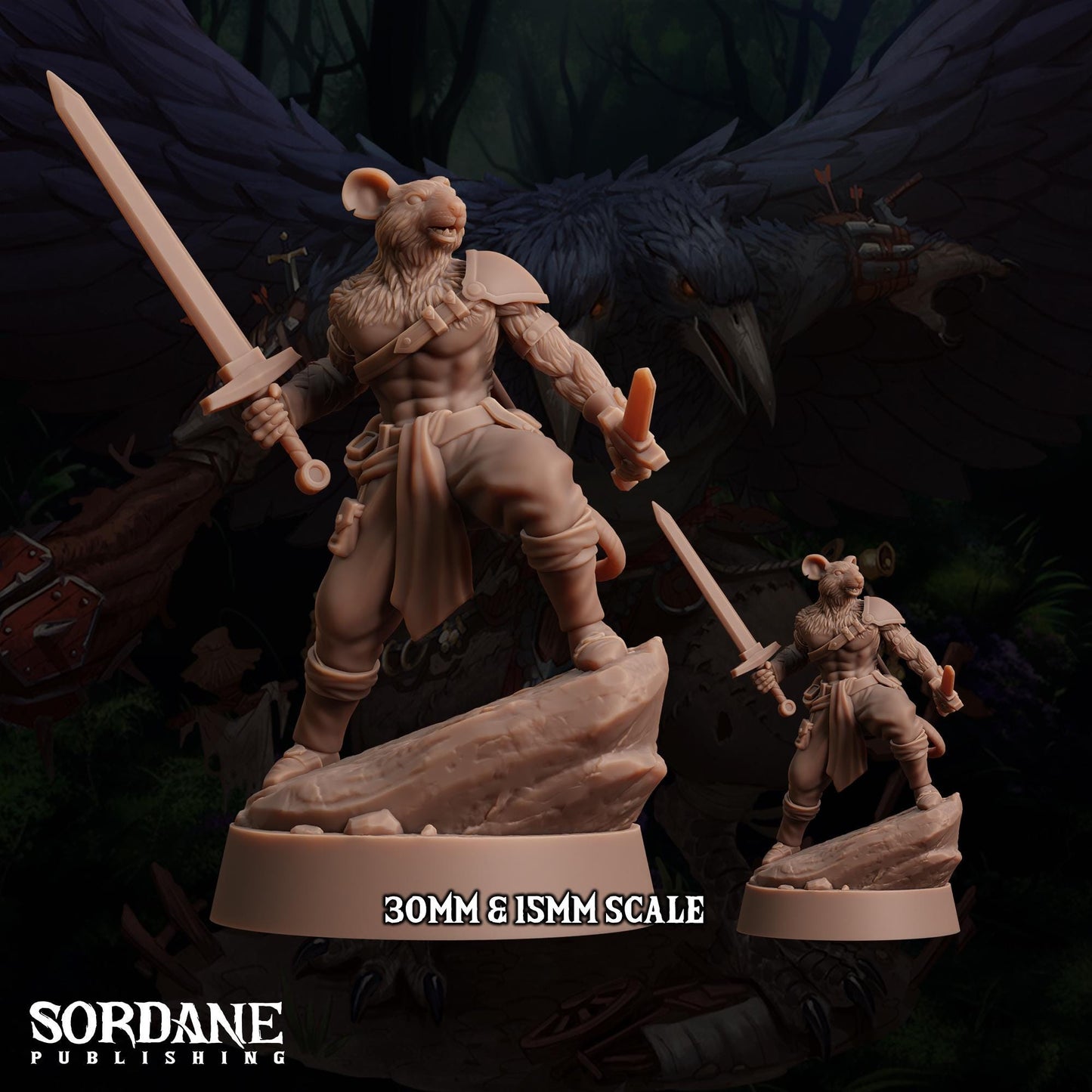 Mousefolk Barbarian | Sordane Publishing