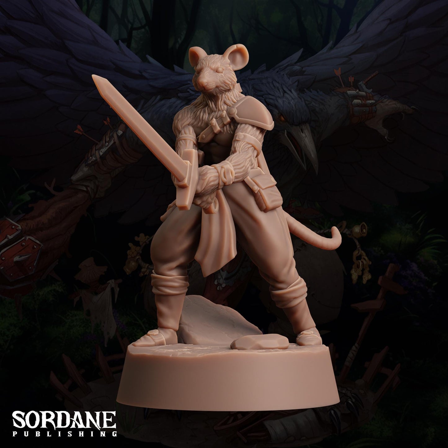 Mousefolk Barbarian | Sordane Publishing
