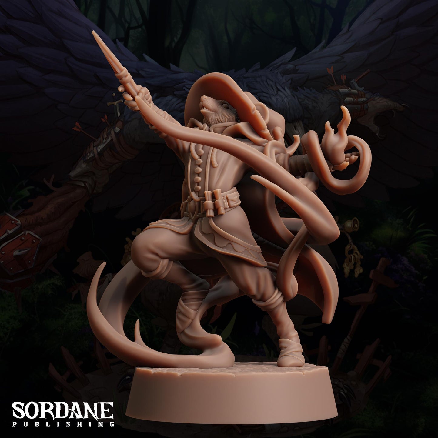 Mousefolk Sorcerer | Sordane Publishing