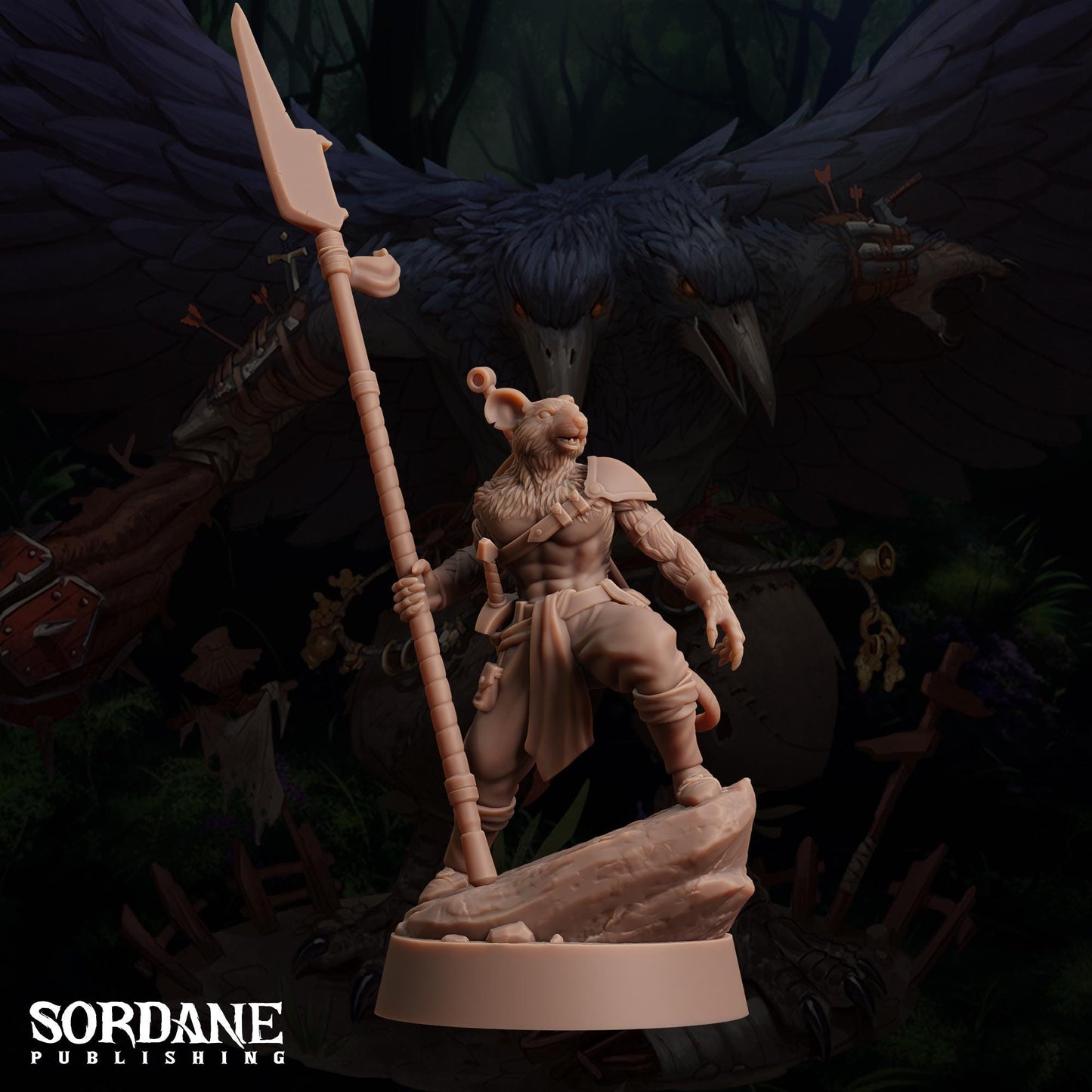 Mousefolk Barbarian | Sordane Publishing