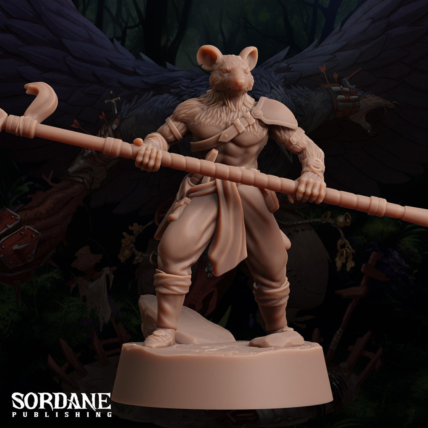 Mousefolk Barbarian | Sordane Publishing