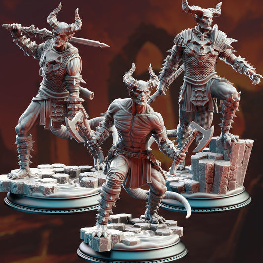 Demons of the Abyss – Nosmeni Warriors | Devils & Divine | DM Stash