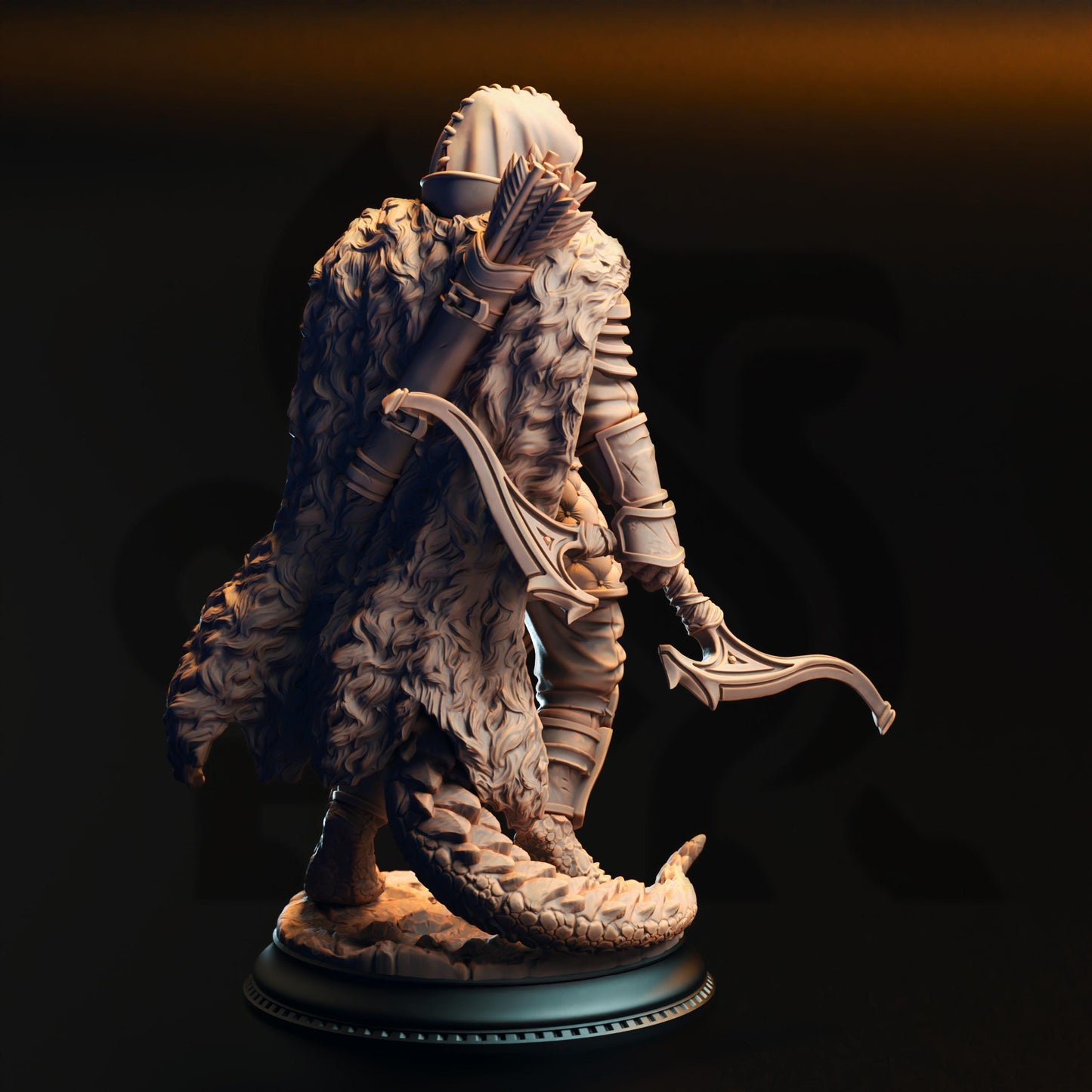 Gelzik Pad-Foot - Black Dragonborn Ranger | Clash of the Dragons | DM Stash