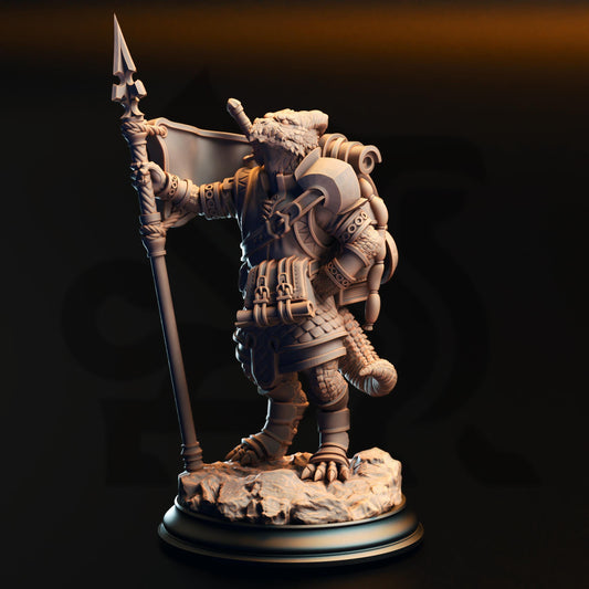 Archemen the Stouthearted - Silver Kobold Squire | Clash of the Dragons | DM Stash