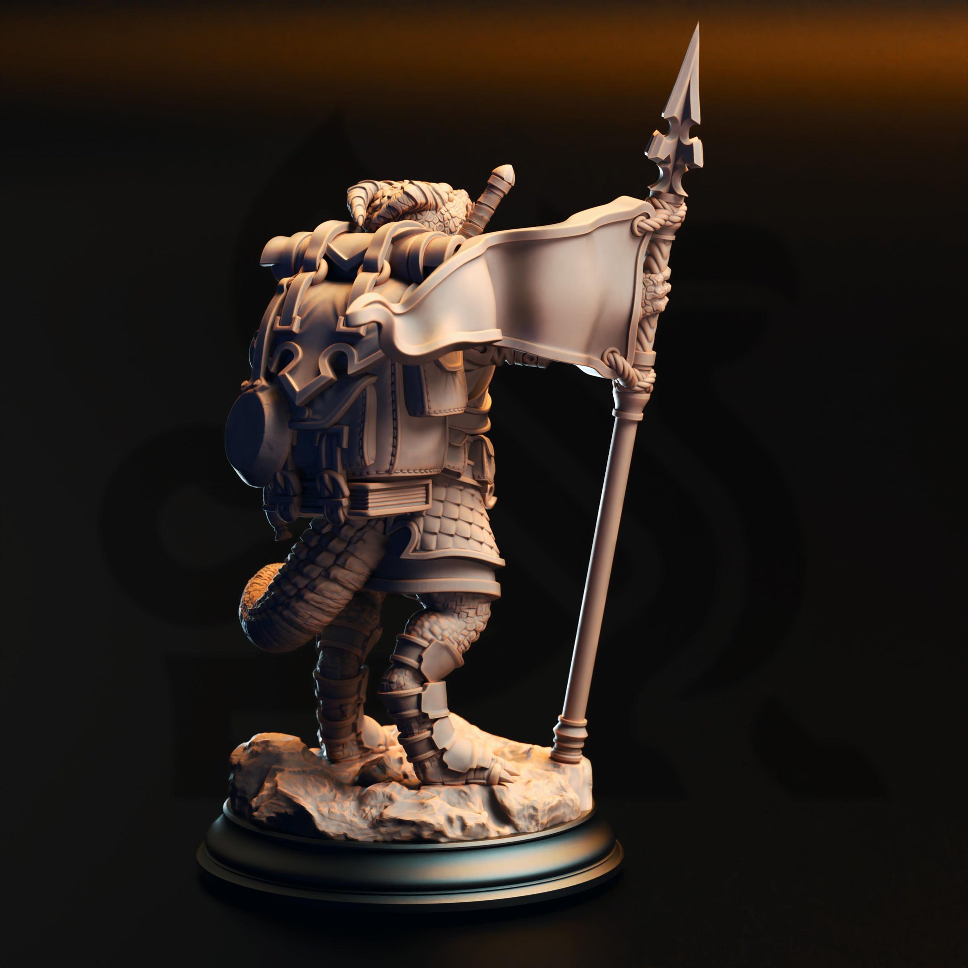 Archemen the Stouthearted - Silver Kobold Squire | Clash of the Dragons | DM Stash