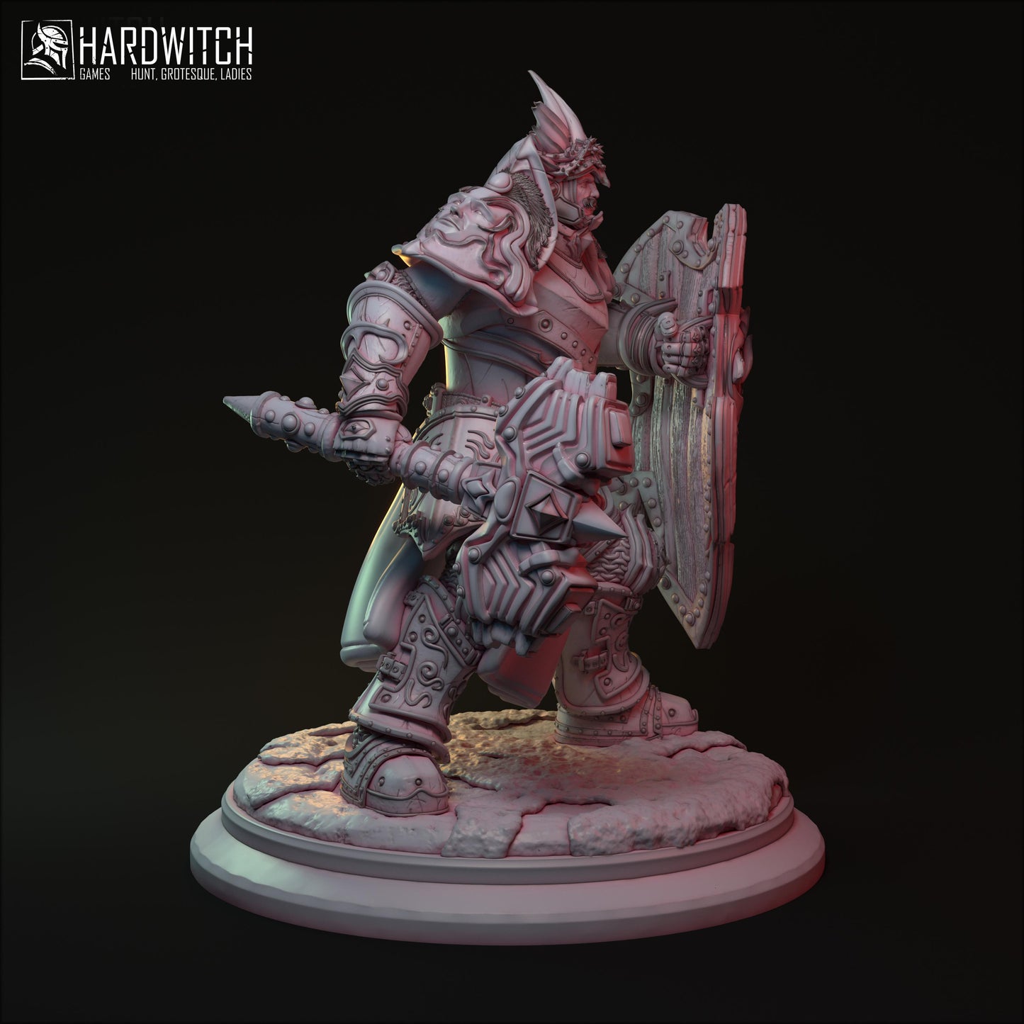 Human Paladin Sipor Kadoris | Angulayas | HardWitch Games