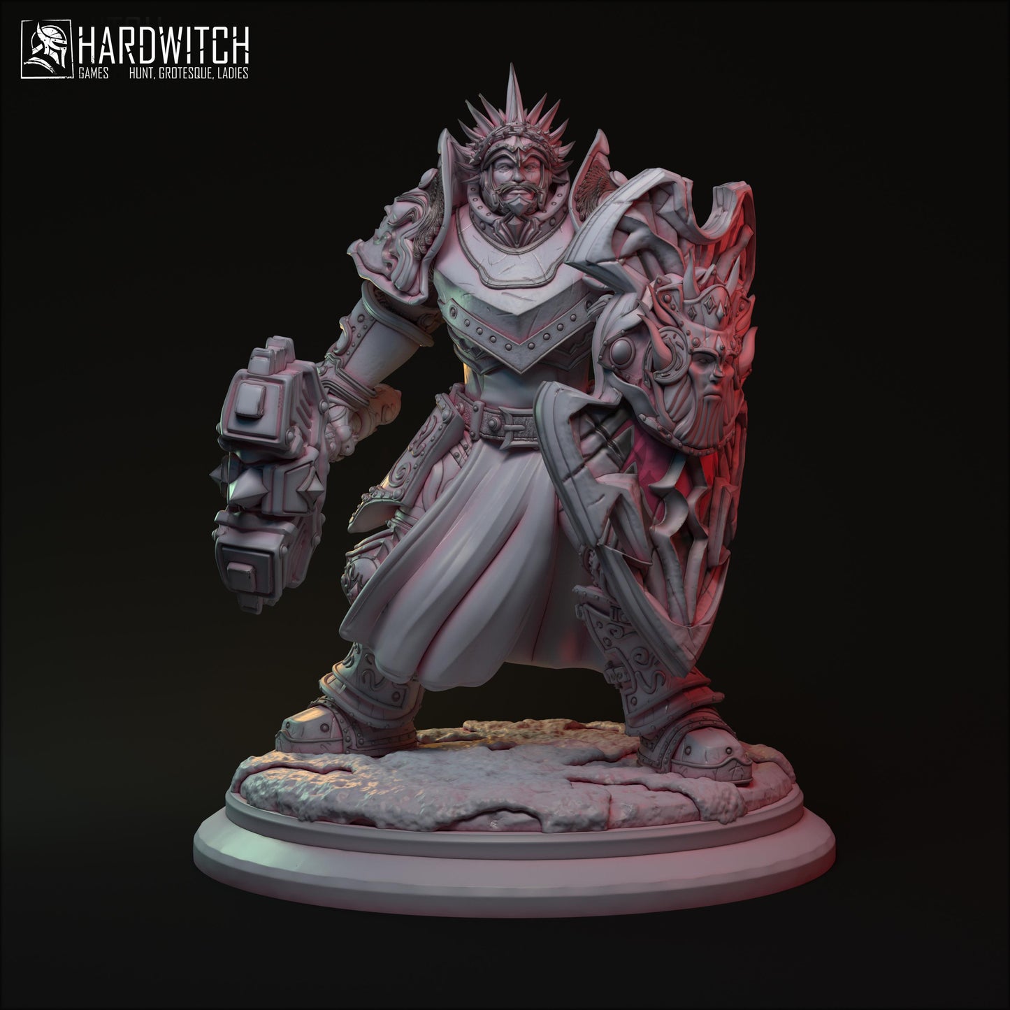Human Paladin Sipor Kadoris | Angulayas | HardWitch Games