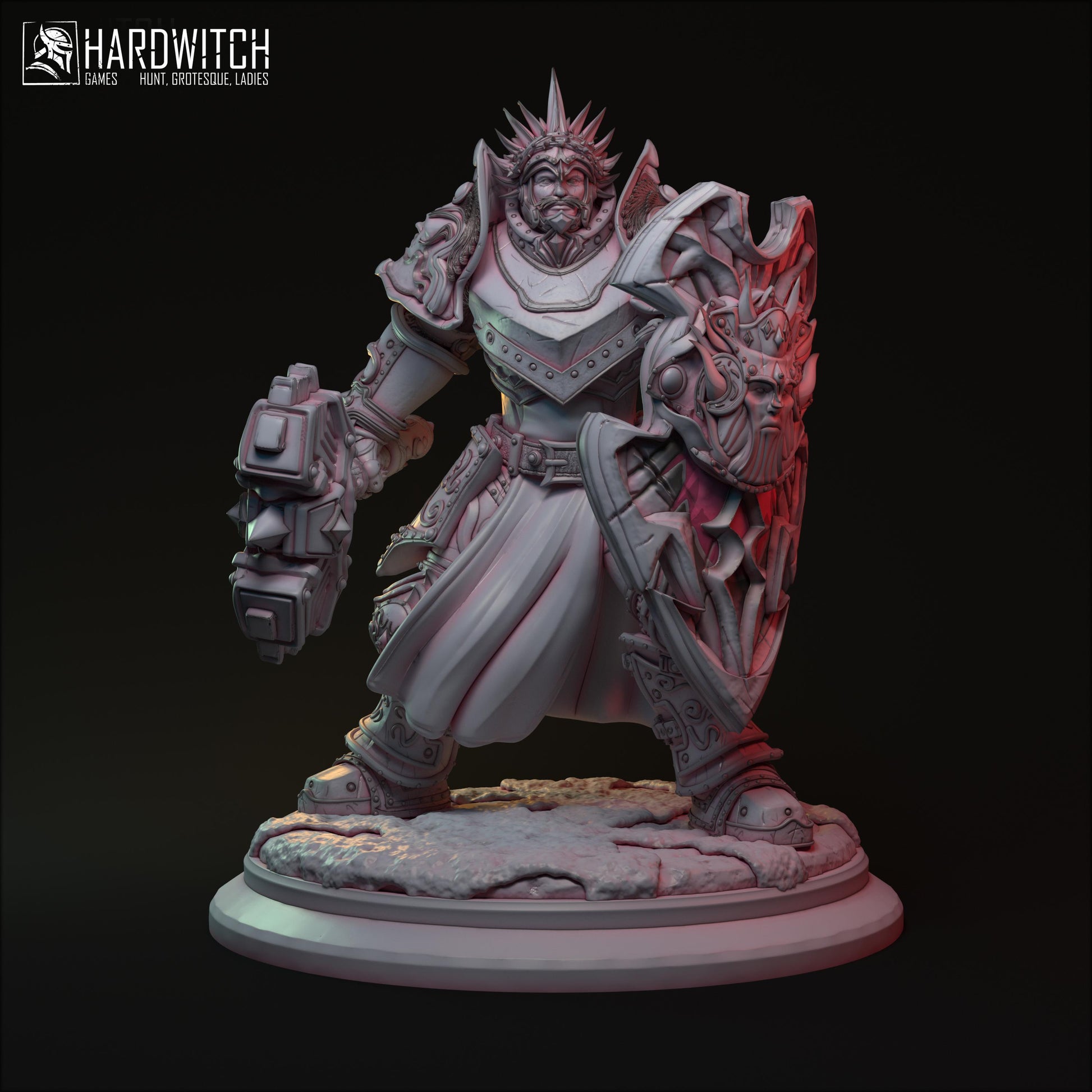 Human Paladin Sipor Kadoris | Angulayas | HardWitch Games