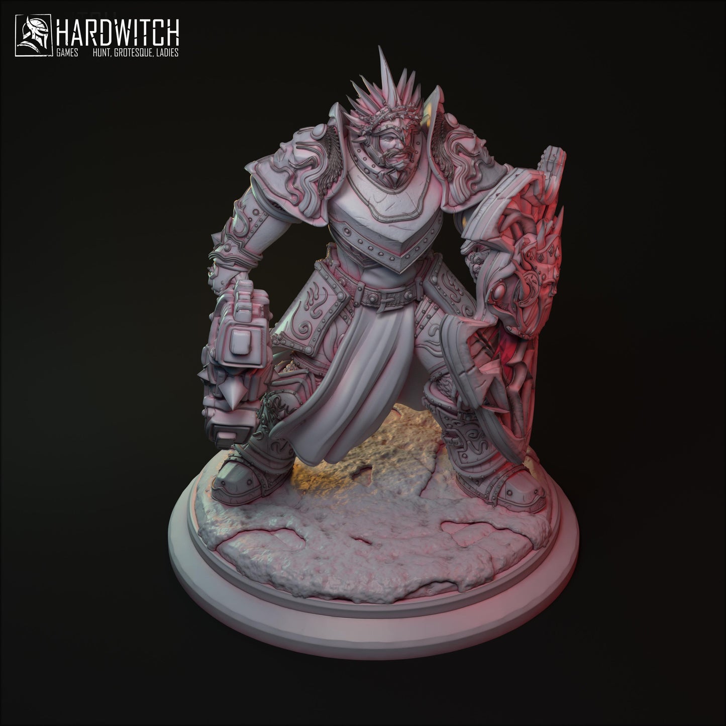 Human Paladin Sipor Kadoris | Angulayas | HardWitch Games