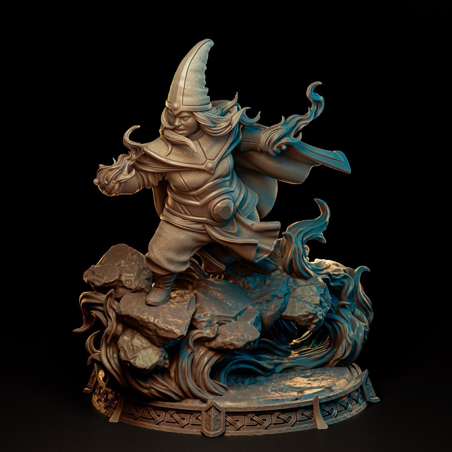 The Gnome Elemental Conjurer | Witchguild Minis