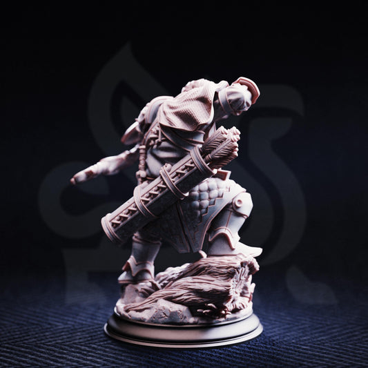 Achtum of the Meadow – Ranger of Renmaeth, Dwarf Ranger | The Great Crusade | DM Stash