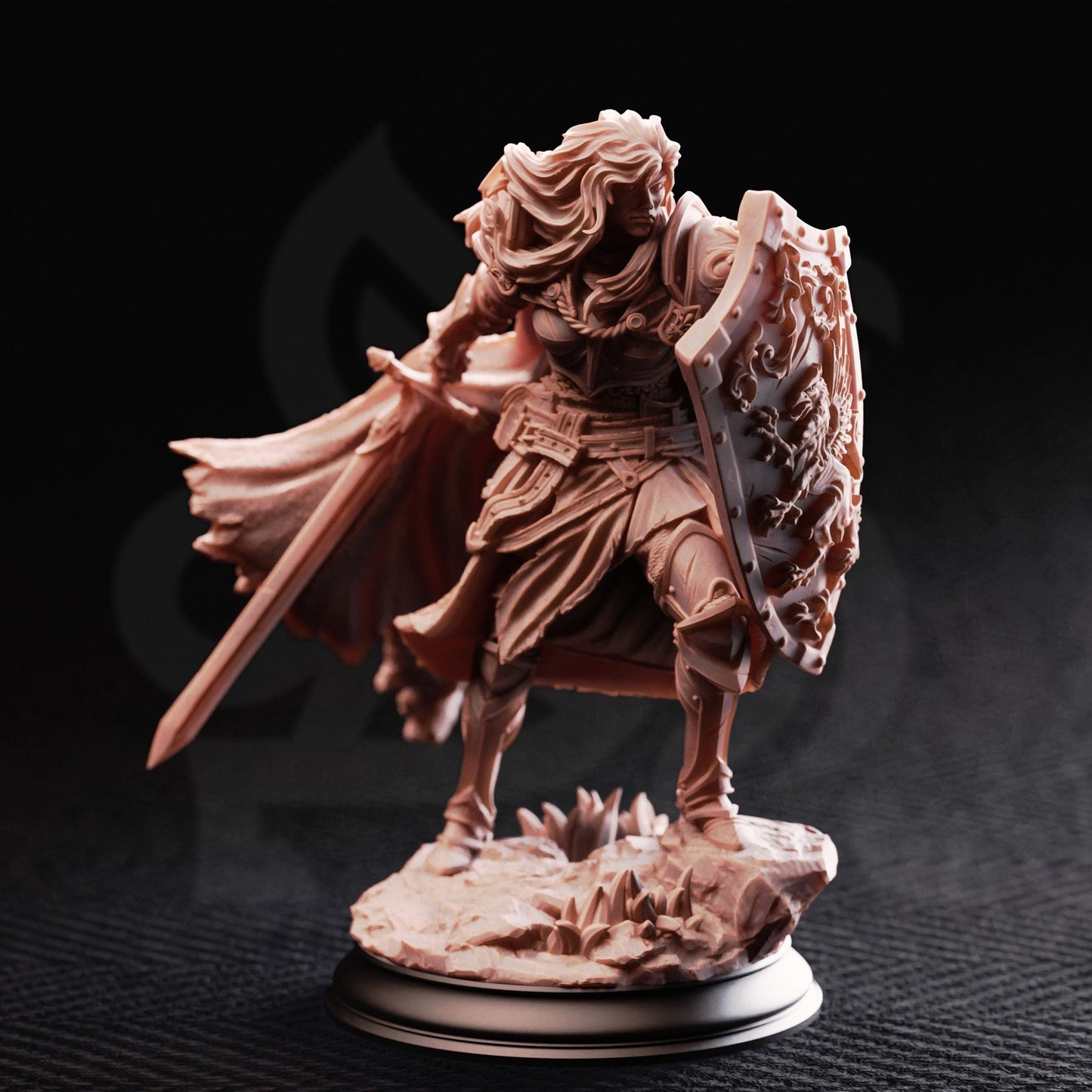Lydia the Untarnished - Golden Griffin Sergeant | Bastion of the Wandering Mage | DM Stash